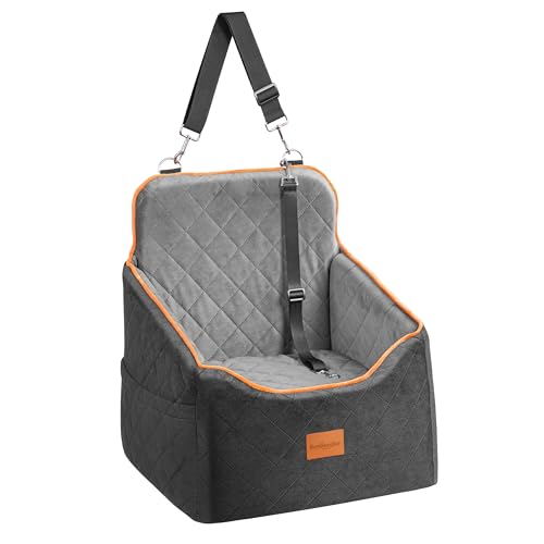 Sangoodier Dog Car Seat (Black/Grey)