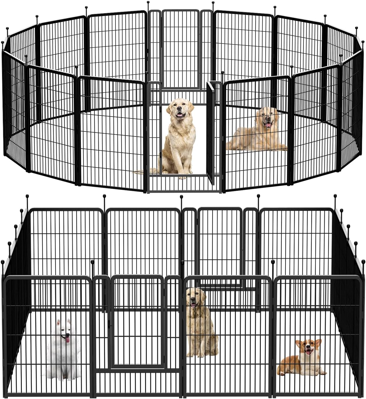 XDPET Dog Playpen (45 in, 16 Panels)