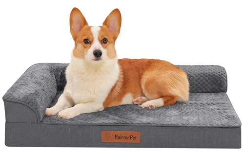 Rainmr Memory Foam Pet Bed (M)