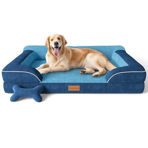 CWAWZ Extra Large Cooling Orthopedic Dog Bed (42")