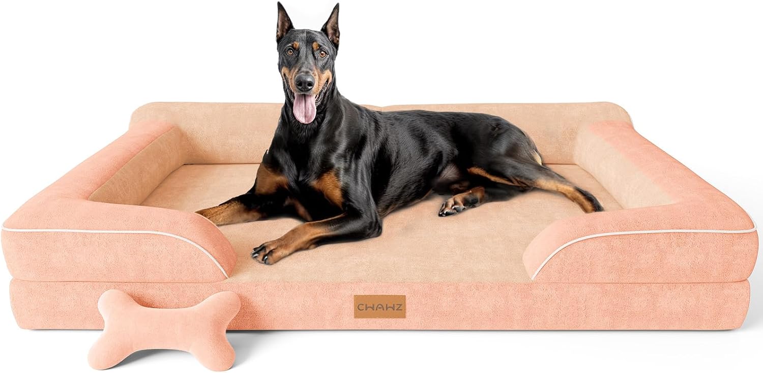 XXL Cooling Gel Memory Foam Dog Bed (CWAWZ)