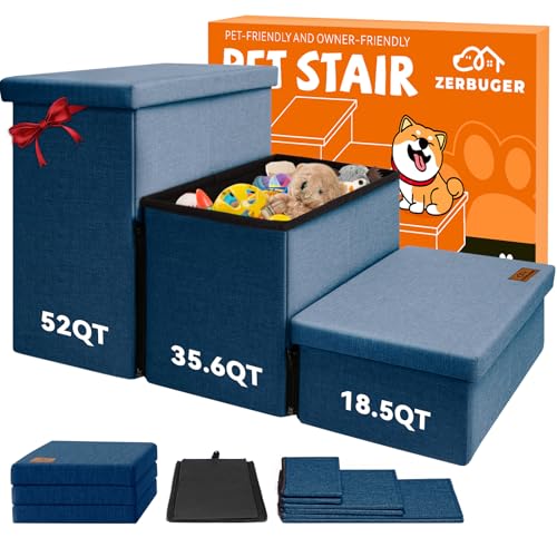 Zerbuger Dog Stairs with Storage