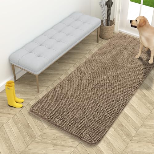 OLANLY 54x24 Chenille Mud Mat