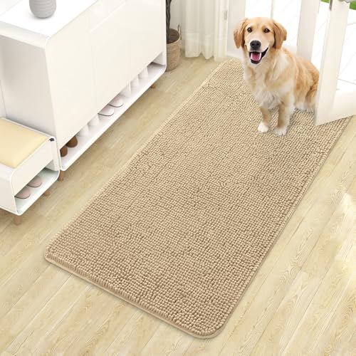 OLANLY Dog Door Mat 44x24