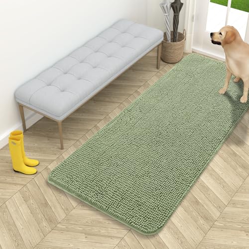 OLANLY 54x24 Chenille Mat