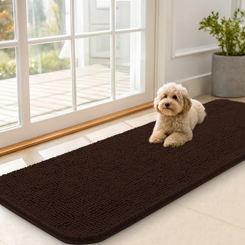 OLANLY 59x20 Chenille Mat