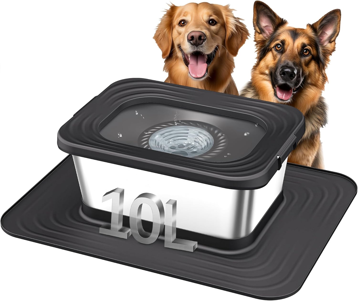 Decflow 10L Stainless Steel (Black)