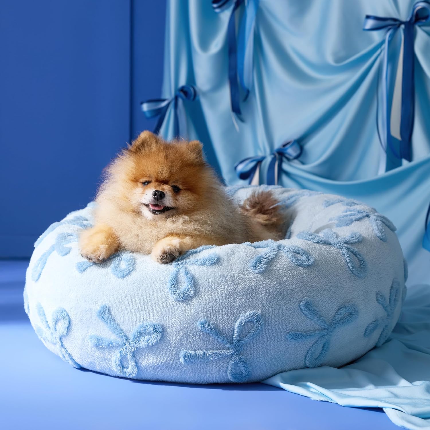 LE SURE Donut Small Dog Bed - 23 Inch (Ice Melt)