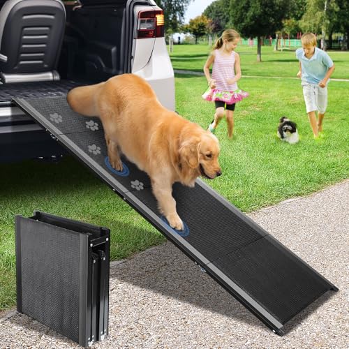 PALATALA 63" Folding Dog Ramp