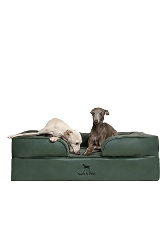 NOAH & PAW Faux Leather Bed
