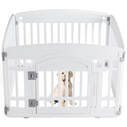 Sweetcrispy Plastic Dog Playpen