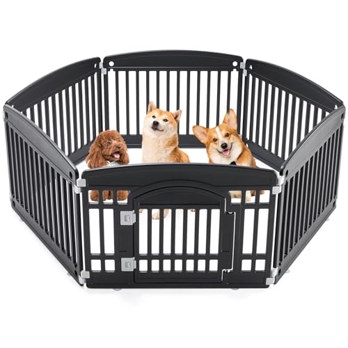 Sweetcrispy Plastic Dog Playpen