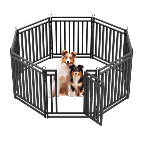 Dog Fence Outdoor Indoor, 32" Inch Height