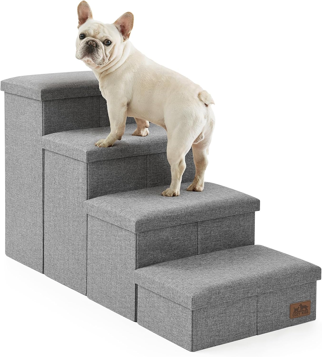 COZY KISS Dog Stairs (with storage)