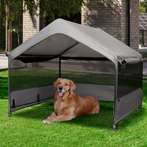 Summertrail Extra Large Dog House Outside