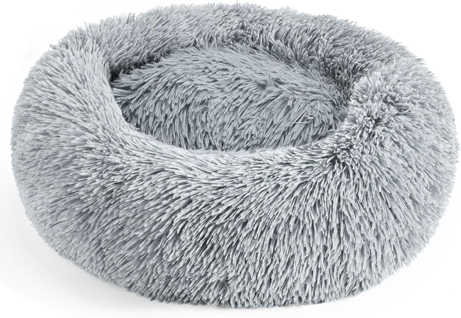 Hoewina 32" Donut Bed (Light Grey)