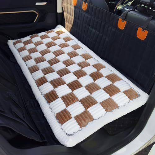AEEISHOMEREFORM Plaid Backseat Mat