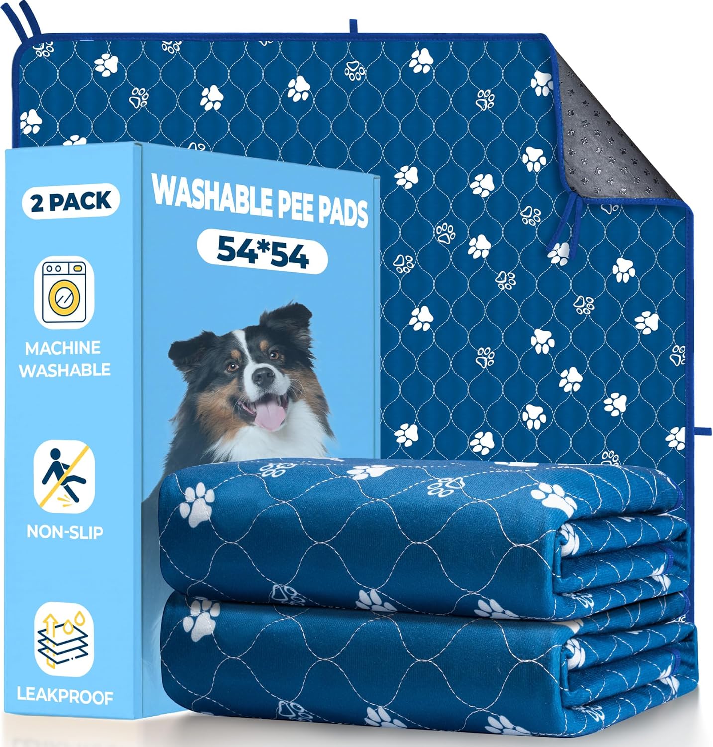 Fostanfly 54" x 54" Washable Pads
