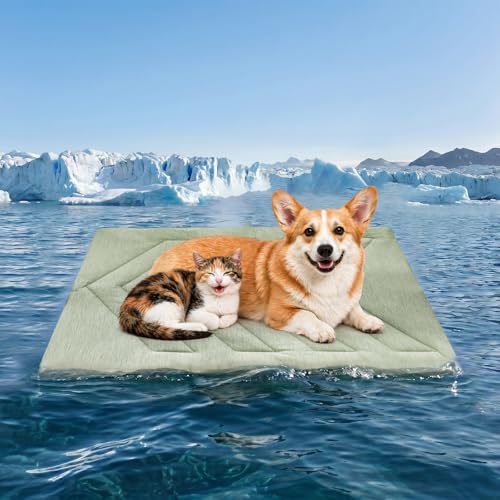Dog Cooling MatIce Green