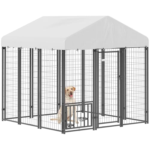PawHut 5.9' x 5.9' x 6' Heavy Duty Kennel