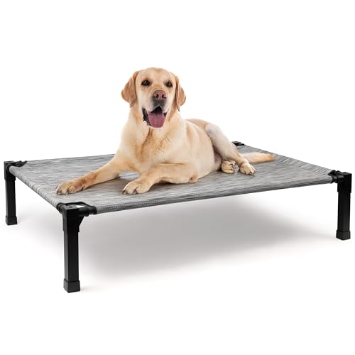 Heeyoo Elevated Dog Bed (Black)