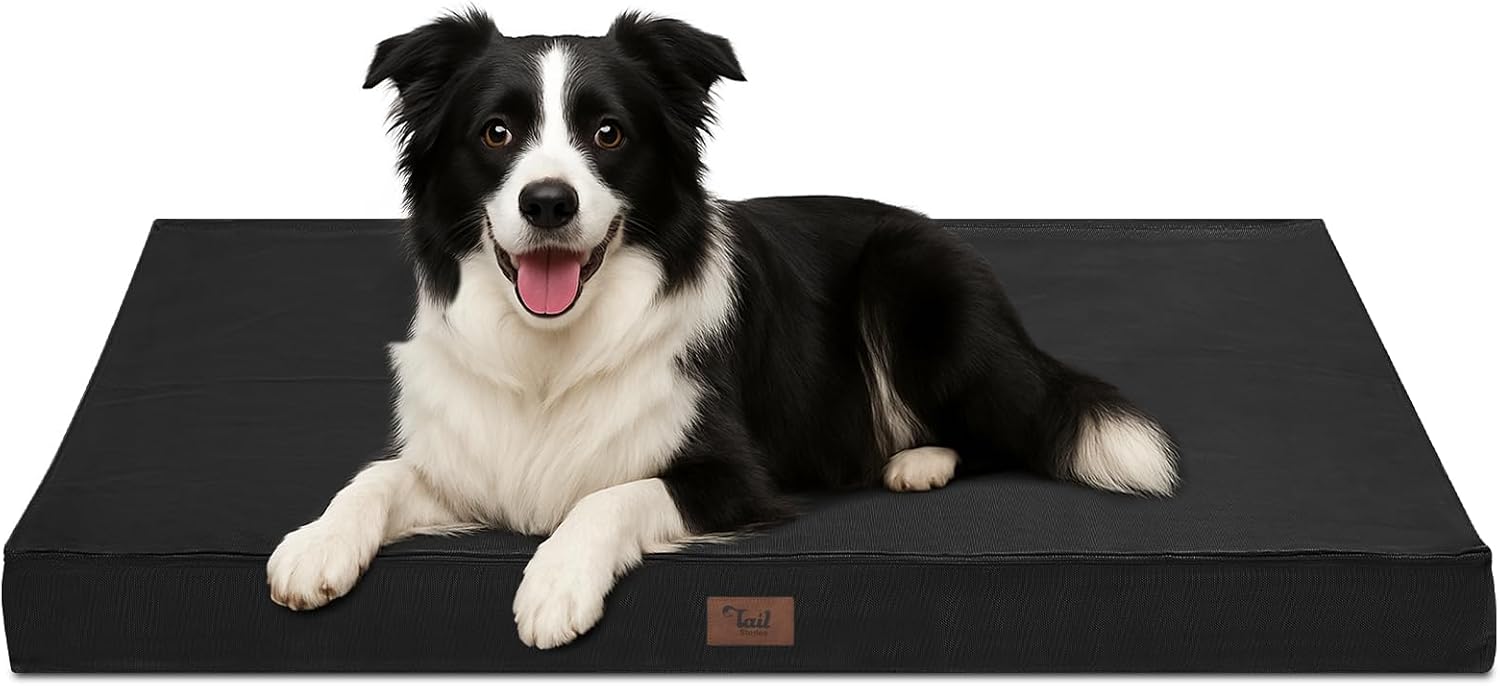 Outdoor Dog Bed by Tail Stories (Black)