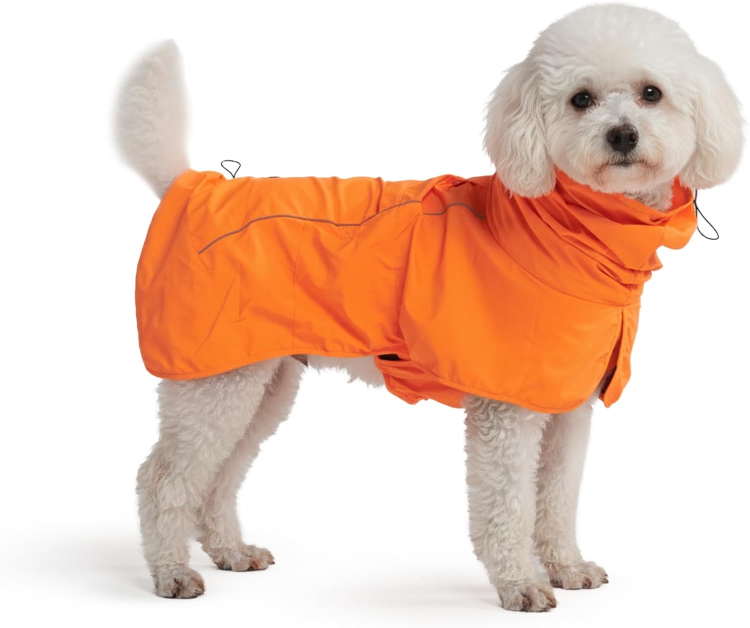 Spark Paws Dog Raincoat - Orange M