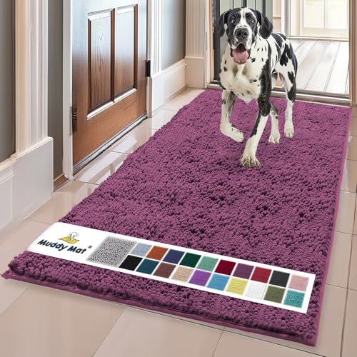 Muddy Mat Dark Purple 24" x 72"