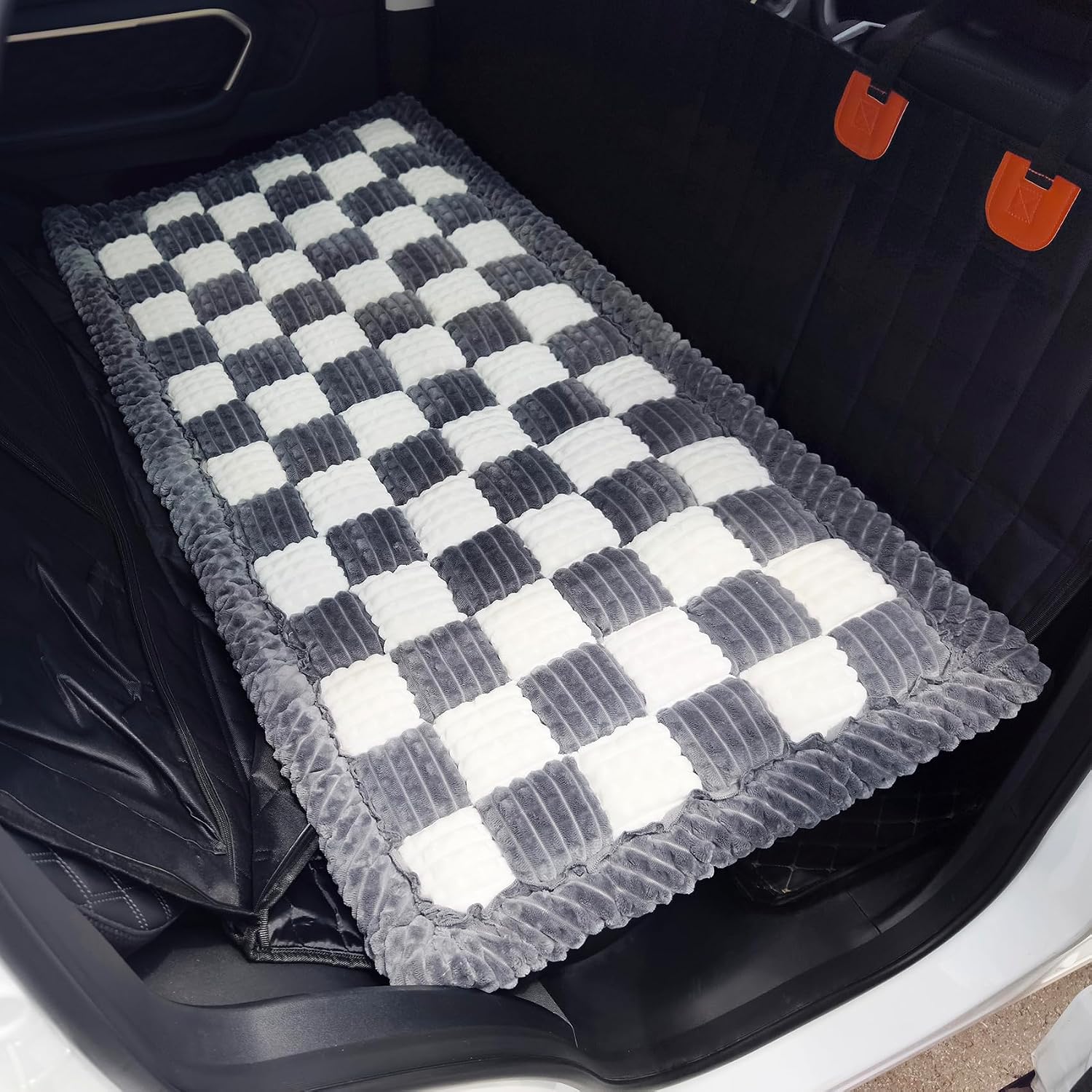 HOMEREFROM Plush Backseat Mat