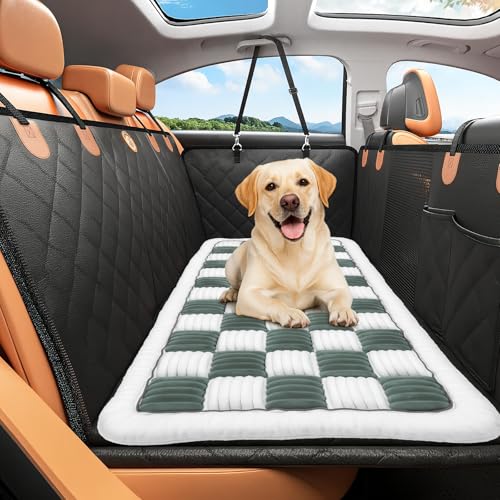 Deep Dream Dog Bed Mat (Bluegrey&White)