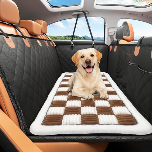 Deep Dream Dog Bed Mat (Brown&White)