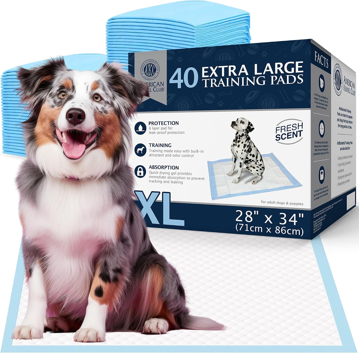 American Kennel Club Scented Puppy Pads (Premium)