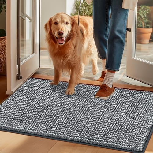 EHEYCIGA 48x30 Muddy Paw Mat