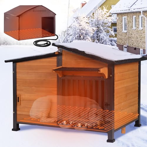 GUTINNEEN Insulated Heated Dog House